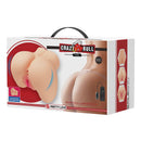 Mila Realistic Vagina and Ass Vibrating Masturbator Light packaging showcasing its realistic design and features.