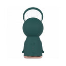 Pumped Exquisite Automatic Vulva & Breast Pump Forest Green showcasing its design from the back with a vacuum cup.