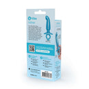 b-Vibe Butties Hither Silicone Prostate Plug packaging with product details and QR code.