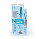 b-Vibe Butties Bounce Beaded Silicone Plug packaging featuring text and QR code for user guide.