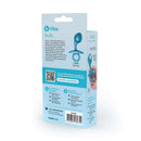 b-Vibe Butties Bulb Silicone Prostate Plug packaging showing features and instructions for use.
