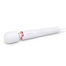 Le Wand Plug-In Vibrating Massager White with classic design and corded power for high-intensity vibrations.