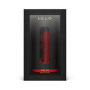 LELO F1S V3 Red App Controlled Masturbator packaging in a sleek box.