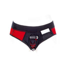 SpareParts Tomboi Cover Brief Underwear Harness Nylon Red XL for comfort and versatility in intimate wear.