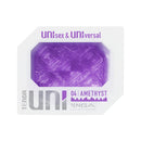 Tenga Uni Amethyst Unisex Finger Sleeve Stroker packaging featuring textured design in purple.