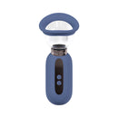 Pumped Dazzling Automatic Vulva & Breast Pump Blue, featuring push-button suction for enhanced sensitivity.