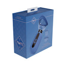 Pumped Dazzling Automatic Vulva & Breast Pump Blue packaging showcasing the product and its components.