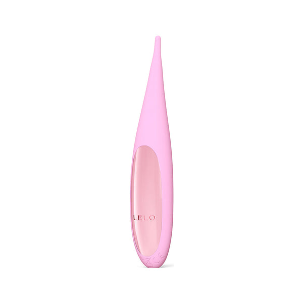 LELO DOT Travel Clitoral Pinpoint Vibrator Pink showcasing its elegant design and compact form.