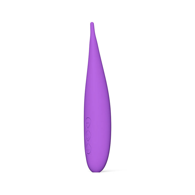 LELO DOT Travel Clitoral Pinpoint Vibrator Purple in sleek purple design for precision pleasure on the go.