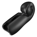SVibe Snail Evo Rechargeable Masturbator Black showcasing its ergonomic design and sleek surface.