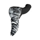Banana Pants Luvgrind Grinder Cushion Black Swirl with a heart-shaped design for stimulation and comfort.