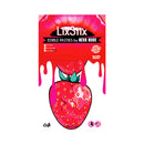 Neva Nude Sinfully Sweet Strawberry Edible Nipple Pasties packaging featuring vibrant strawberry design and vanilla flavor.