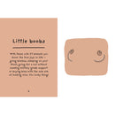 The Joy Of Boobies A Celebration Hardcover Book page featuring the text 'Little boobs' and illustration of small breasts.