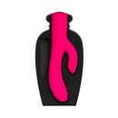 Lola Milani Mystique Rabbit Vibrator Fuchsia displayed in sleek packaging with body-contouring design.
