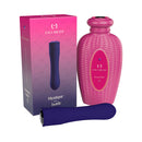 Lola Milani Mystique Bullet Vibrator Dark Purple in elegant packaging with sleek design and rich colors.