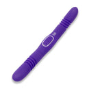 Together Couples Double Delight Purple dual-ended vibrator for shared intimacy and pleasure experiences.