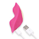 Together Couples Suck N Go Pink stimulator with USB charging, designed for powerful pleasure and modern design.