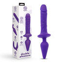 Together Couples Double Pleasure Purple dual-ended pleasure toy with a vibrant purple design for enhanced stimulation.