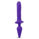Together Couples Double Pleasure Purple dual-ended pleasure toy designed for fulfilling stimulation and versatile play.