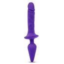 Together Couples Double Pleasure Purple dual-ended pleasure toy for enhanced solo and partnered play.