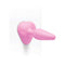 b-Vibe Beginners Vibrating Butt Plug displayed on a white background, showcasing its sleek pink design.