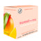 Sweetums Intimate Wipes Mango Flavor 10 Pack box showcasing mango flavor and design features.