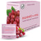 Sweetums Intimate Wipes Grape Flavor 10 Pack with grape flavor packaging and wipes on display.