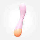 VUSH Peachy Collection G Spot Vibrator in pink and orange, designed for versatile stimulation and premium comfort.