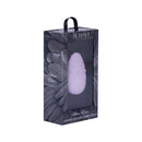 Je Joue Mimi Deux Double Sided Clitoral Vibrator Lilac in packaging, showcasing its elegant design and rounded pleasure dots.