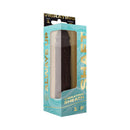 Shaft Vibrating Model F Penis Sheath Size 1 Mahogany in packaging, showcasing ergonomic design and vibrational features.