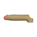Shaft Vibrating Model F Penis Sheath Size 1 Oak showcasing its realistic design and ergonomic structure.