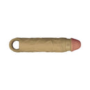 Shaft Vibrating Model F Penis Sheath Size 1 Oak features a contoured sleeve and integrated vibration for enhanced performance.