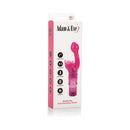 Adam & Eve Butterfly Kiss Dual Action Vibrator packaging showcasing clitoral and G-spot stimulation features.