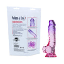 Adam & Eve Sunset Dreams 7.5 Inch Realistic Dildo with detailed packaging and colorful design.