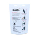 Adam & Eve EZ Anal Douche Squeeze Bulb Black package displaying features and instructions for easy anal cleaning.