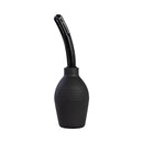 Adam & Eve EZ Anal Douche Squeeze Bulb Black for comfortable anal play preparation.