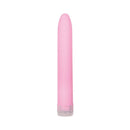 Adam & Eve Velvet Kiss 6 Inch Vibrator Light Pink, a smooth and sleek vibrator for pleasurable sensations.