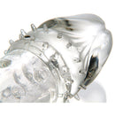 Adam & Eve Adam's Extension 2 Inch Penis Extender Clear showing realistic design and soft nubs for enhanced sensations.