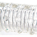 Adam & Eve Adam's Extension 2 Inch Penis Extender Clear close-up showing the soft, tickling nubs for enhanced pleasure.