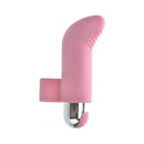Adam & Eve Silicone Rechargeable Finger Vibe Light Pink designed for focused stimulation and versatile pleasure.