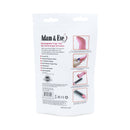 Adam & Eve Silicone Rechargeable Finger Vibe Light Pink packaging showcasing features like textured nubs and curved tip.