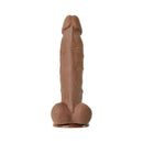 Adam & Eve Adam's True Feel Brown 7 Inch Dildo with realistic sculpting and dual-density construction.