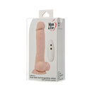 Adam & Eve Adam's True Feel Dildo With Remote Control packaging featuring a realistic design and remote control feature.