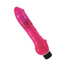Adam & Eve Eve's Slim Pink Pleaser Vibrator on a white background, showcasing its sleek and vibrant design.