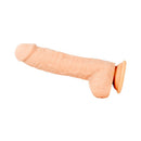 Adam & Eve Adam's Colossal 12 Inch Dildo Beige, realistic design with detailed shaft and pronounced head for lifelike pleasure.