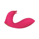 Adam & Eve Eve's Bliss Vibrator in vibrant pink color designed for dual stimulation and G-spot pleasure.