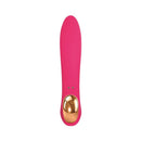 Adam & Eve Eve's Bliss Vibrator in pink with dual stimulation for clitoral and G-spot pleasure.
