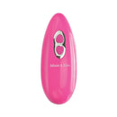 Adam & Eve Turn Me On Rechargeable Love Bullet in vibrant pink, featuring easy-to-use controls for ultimate pleasure.