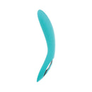 Adam & Eve G-Gasm Curve G-Spot Vibrator Teal designed for G-spot stimulation with smooth angled shaft.