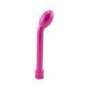 Adam & Eve G-gasm Delight G-Spot Vibrator Pink showing its curved shaft and enlarged tip for G-spot stimulation.